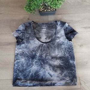 American Eagle Tie Dye Cropped Top